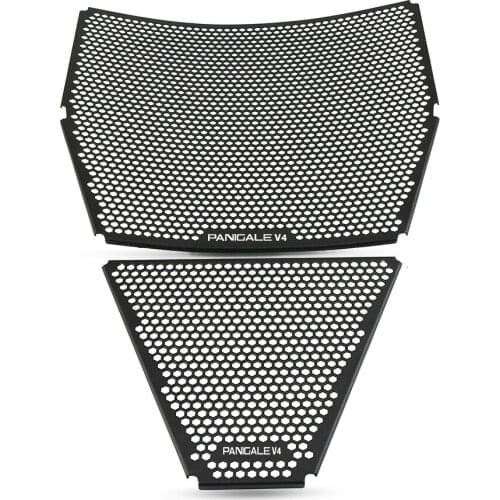 For Ducati Panigale V4 S Panigale V4 R 2018+ 2020 Motorcycle Radiator Oil Cooler Guard Grille Grill Protector Cover Panigale V4