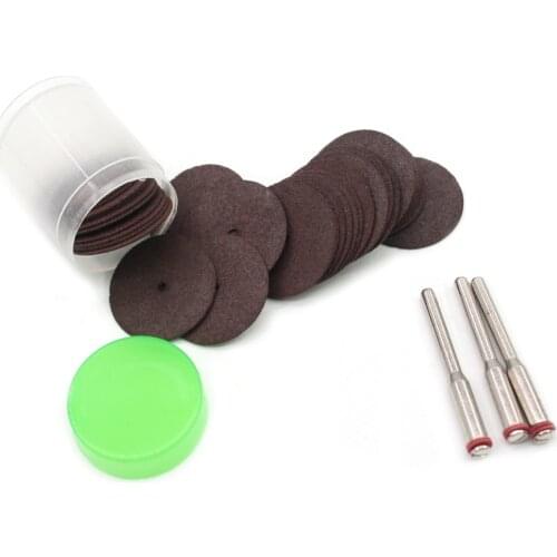 36 PCS Mini resin blades cutters 24mm super-thin cutting blades dremel/electric grinder Saw Bit thin steel cutter