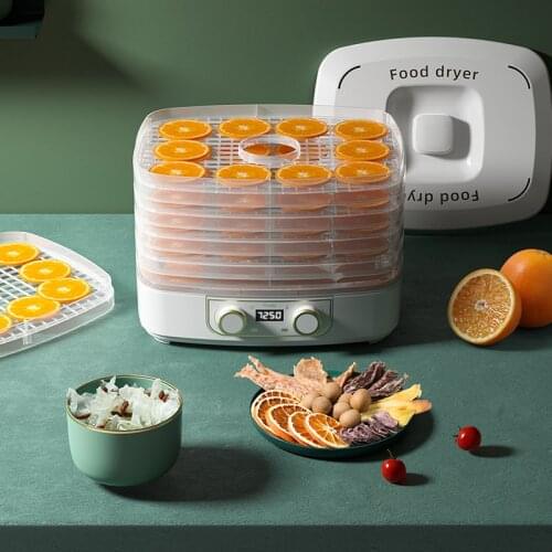 5 Layers Multifunctional Fruit dryer 10L Food dehydrator Pet Snacks Vegetable Meat Drying machine Timing and Temperature control