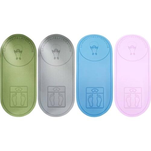 TPE Rope Skipping Floor Mat Shock Absorption Mute And Non-slip Dancing Yoga Pad 130*60*0.6cm