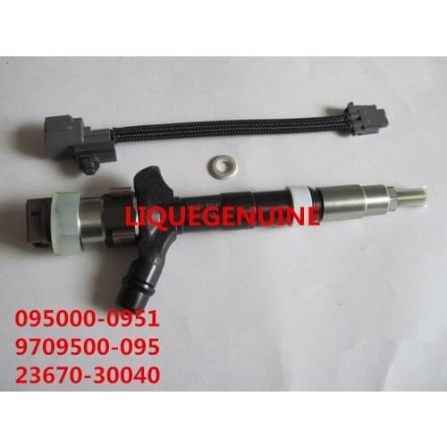 Genuine Common rail injector 095000-0950 / 095000-0951 / 9709500-095 for 23670-30040 / 23670-39045