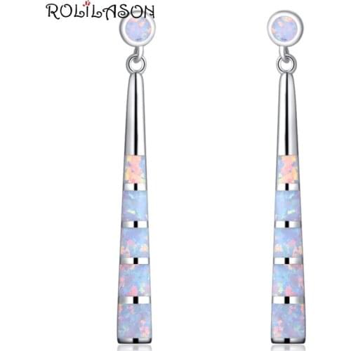 925 sterling silver special gifts created white earrings jewelry earrings for woman party gift 4.19g SE003