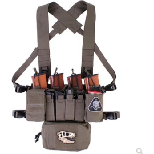 Tactical d3crx heavy tactical chest hanging MK3 belly bag