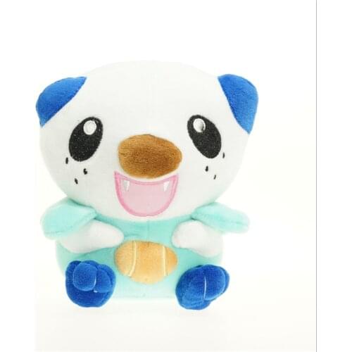 15cm Kawaii Cuuuuute Cartoon Oshawott Stuffed Plush Toys Plush Doll Toys for Children Pokemones Gifts for Kids Room Decoration