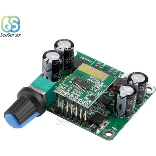 30W+30W Bluetooth 4.2 TPA3110 Digital Stereo Audio Power Amplifier Board Module 12V-24V for USB Speaker Portable Speaker