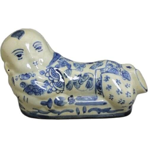 Antique Ming and Qing porcelain collection of handicrafts handmade porcelain doll home accessories