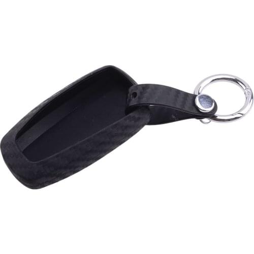 Car Smart Key Case Cover Shell Fob Holder Fit For Ford Focus MK4 Mustang Edge Explorer Mondeo Fusion Ecosport F-150 Expedition