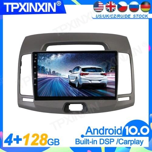 Android10 Car Player GPS Map Navigation For Hyundai Elantra 9inch Head Unit Multimedia Player Auto Radio Tape Recorder Headunit