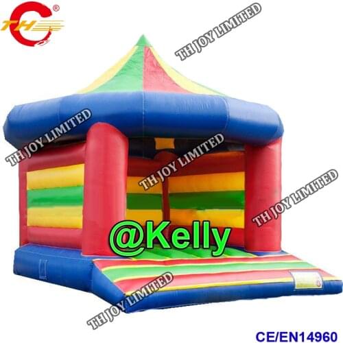Free air shipping inflatable bouncer for sale, pvc tarpaulin inflatable bounce castle, colorful inflatable bounce trampoline