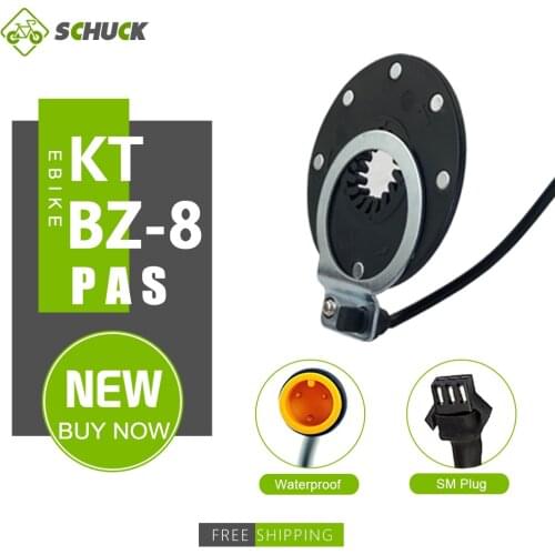 KT PAS Pedal Assist Sensor KT-BZ-4 (8) System 8 Magnet Speed Sensor Julet Waterproof Connector Electric Bicycle Easy to Install