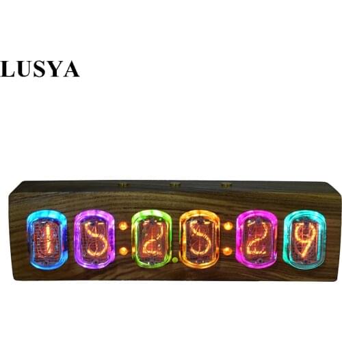 Lusya Induction Switch IN-12 glow tube tubularbell electronic clock with Touch button T0596