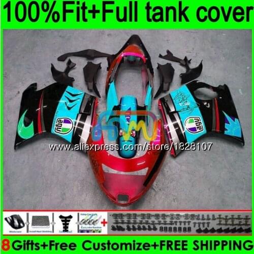 OEM For HONDA Blackbird CBR1100XX 1996 97 1998 99 2000 01 138BS.111 CBR 1100 XX 2002 03 2004 05 2006 2007 hot Red Shark Fairing