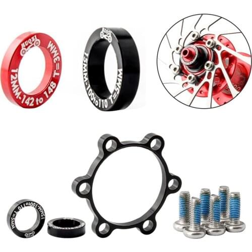 Wholesale 100-110mm/142-148mm Bicycle Bike Boost Hubs Disc Brake Adapter Conversion Kit Bicycle Accessories Replacement Parts