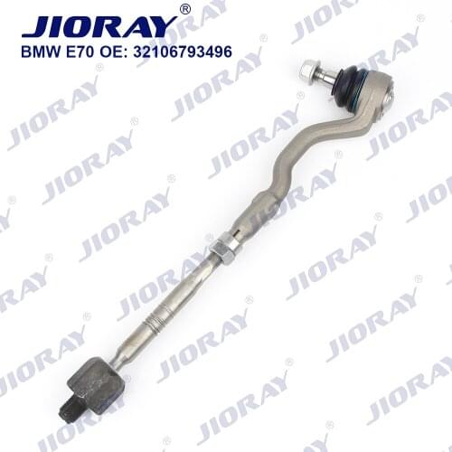 JIORAY Front Steering Tie Rod End Head Assembly For BMW X5 X6 Series E70 E71 E72 30d 40i xDrive Hybrid 32106793496