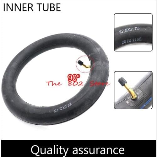 12.5x2.75 Inner Tube Tire with 90° vlave for Razor Electric Dirt Bike MX350 MX400 Schwinn S750 Scooter
