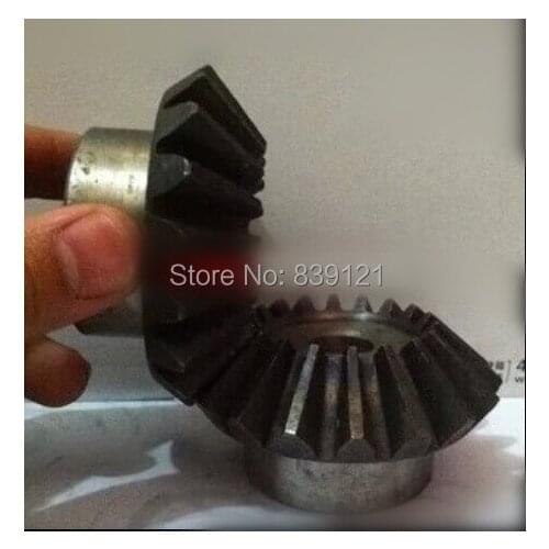 2 moudle Metal bevel gear tooth surface quenching of 90 degrees one pair 2pieces 1:1 transmission 2M25teeth