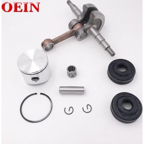 38mm Piston Crankshaft Crank Bearing Oil Seals Kit For HUSQVARNA 136 137 141 142 Chain Saw Chainsaw Engine Motor Parts 530029794