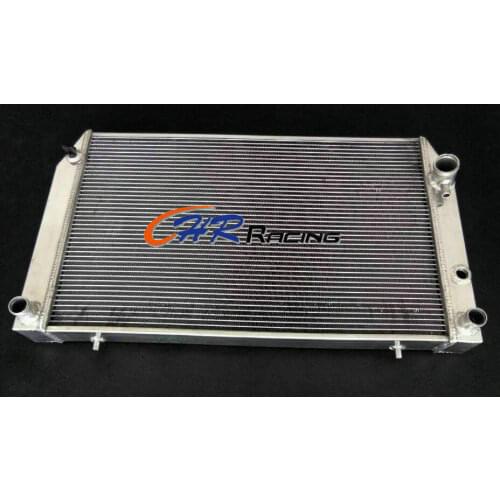 62MM for Jaguar XJS V12 / XJ12 1976-1996 95 94 93 92 91 90 Aluminum Radiator AT