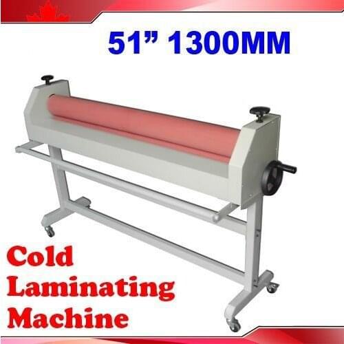 New Fire 51"(1300mm) Manul Cold Laminating Machine Laminator Office Equipment