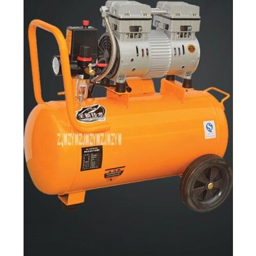 35L Oil-Free Air Compressor Small household Air Pump High-quality Portable Mute Air Compressor 220V 850W 1400r/Min 150L/m 0.8MPa