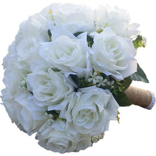 Bridal Hands Bouquet Simulation Artificial Flowers Photography Rose Handmade Flowers Bridesmaid Bouquet Wedding Flowers Bouquet