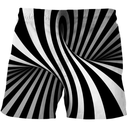Quick Drying Children Swirl Shorts Design Short Boys/Girls Summer Shorts Kids Swim Beach Board Toddler Leisure Short Pants