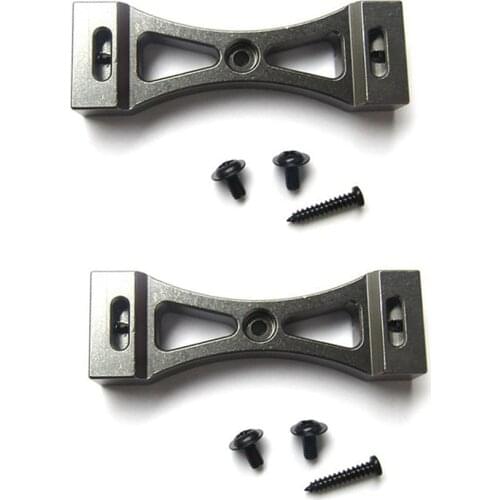 For MN D90 D91 RC Car 2pcs Metal Bracket for WPL B1 B-1 B14 B-14 B16 B24 B-24 C14 C-14 C24 C-24 B36 Upgrade Metal DIY Part
