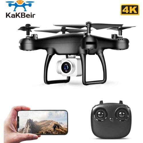 Drone 4k Profesional with Camera WIFI FPV RC Quadrocopter Drones Aerial Photography Ultra-Long Life Detachable Camera Dron Toy