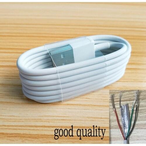 10pcs/Lot Charging Data Cable For iPhone 6 7 Fast Charging data Charger Cable For iPhone 5 5S 6S 6PLUS 8 X XR XS 8Pin Phone Cord