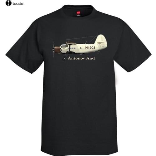 Fashion Tops & Tees Print Casual Cotton Male Antonov An-2 Airplane T-Shirt - Personalized With Yourcustom Shirts