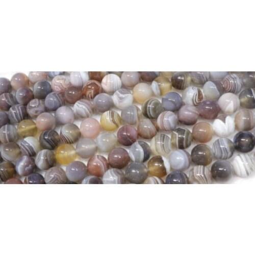 Natural Persian Gulf Agate Stone Round Gemstone Beads For Jewelry Making DIY Bracelet Necklace 4/6/8/10/12 mm