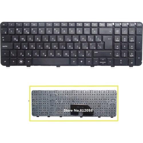 SSEA New Russian Keyboard for HP Pavilion DV6 DV6T DV6-6000 6101TX 6151TX DV6-6200 DV6-6100 laptop RU Keyboard