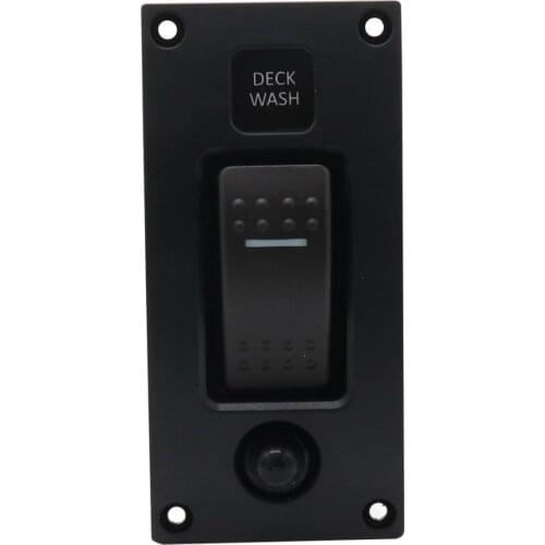 DC 12V 20A /24V 10A Marine Boat RV Deck Wash Control Panel washdown switch