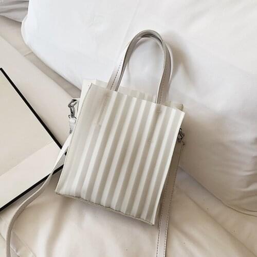 Transparent Jelly Bag Designer Handbags For Women 2021 Female Shoulder Cross-Body Bag Trend Womens Tote Bag Bolsos Torebka Sac