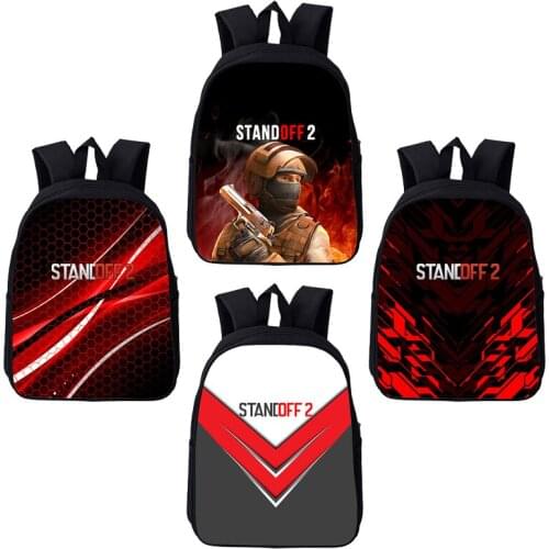 12/16Inch 3D Bag 2021 Hot Game Standoff 2 Softback Backpack Kids Schoolbag Teenager Boys Girls Anime Bookbag Men Women Travelbag