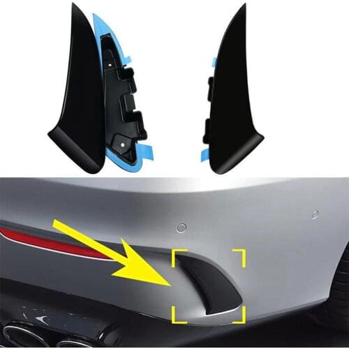 C118 Rear bumper spoiler for mercedes CLA class W118 2019-2020 CLA250 CLA180 CLA200 ABS Trim 2 Pcs CLA45 Style