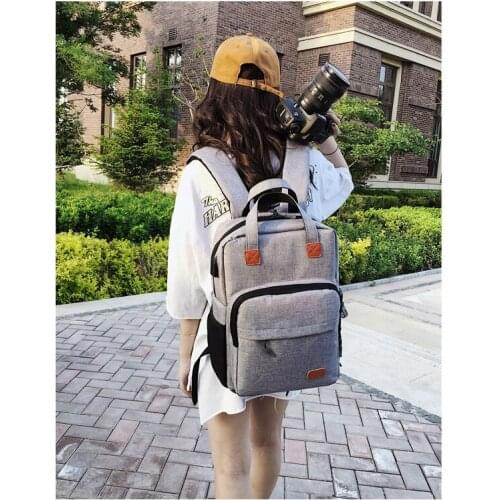 Portable camera bag for SONY CANON NIKON OLYMPUS PC shoulder bag universal backpacks shockproof