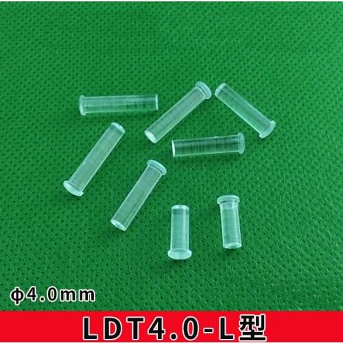 Light Guide Round 4mm Indicator Light Signal Light Sheet Led Power PC Transparent Light Guide Cap Patch
