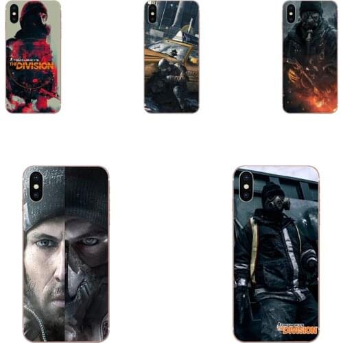 Tom Clancys The Division For iPhone 11 Pro 4 4S 5 5S SE 5C 6 6S 7 8 X 10 XR XS Plus Max Soft Silicone TPU Transparent Shell