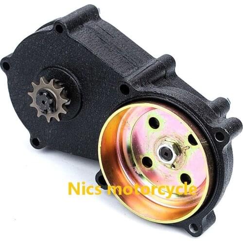 Strengthen Double stranded chain Reduction Gear Box for 2 stoke mini dirt bike,ATV Quad use T8F-11T 43-49CC Engine spare parts