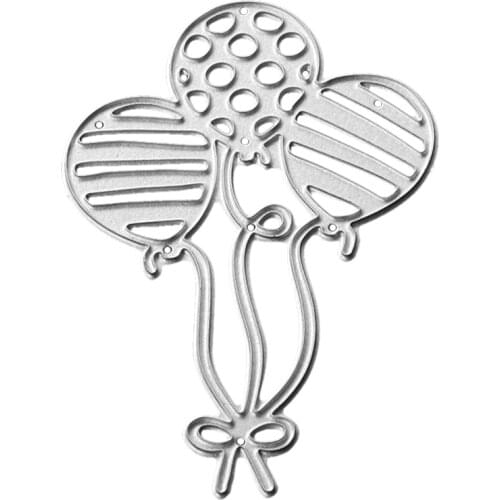 Craft Metal Steel Cutting 3 Balloons Stencil For DIY Scrapbooking Paper Photo Cards Embossing Dies Dropshipping Free Shipping