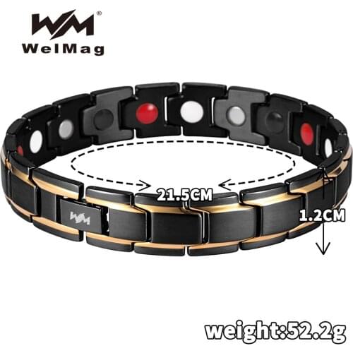 WelMag Golden Bracelets