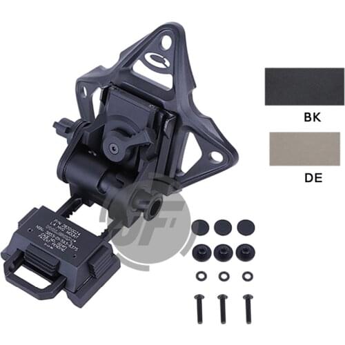 Wilcox Night Vision L4 G24 NVG Mounts Adapters Breakaway MICH / ACH Helmet NVG Mount+ Shroud Goggle AN/PVS-7 14 15 18 21 Metal L