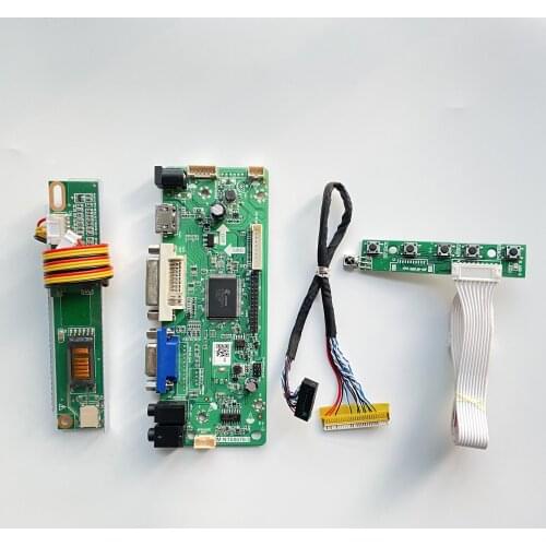 For Kit controller board VGA Work LP171WU1(TL)(A1)(TL)(A2)(TL)(A3)(TL)(A5) DVI 1920*1200 17.1" LED remote LG display 2AV LCD