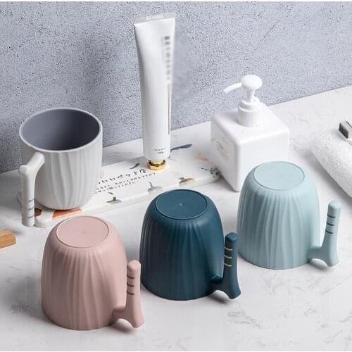 1Pc Creative Children Toothbrush Cup Home Bathroom Washing Cup Mugs Toothpaste Holder Mug Portable Travel Mouthwash Cup Tumblers