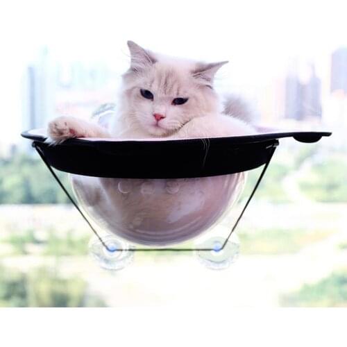 50% Hot Sales!!! Warm Soft Sleeping Bed Space Capsule Window Hammock Dogs Cats Toy Pet Supplies
