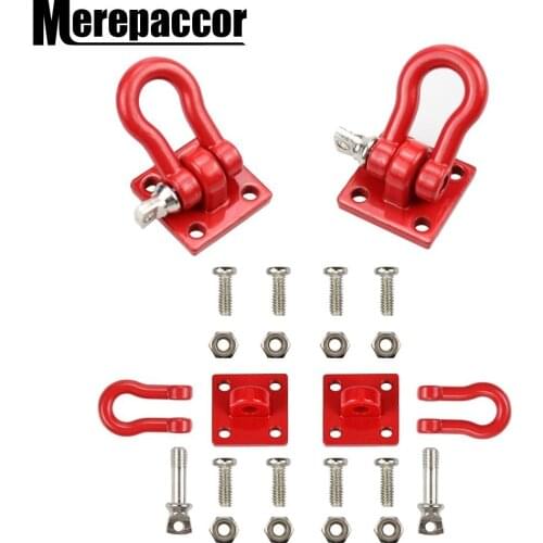 MEREPACCOR Rc Rock Crawler 1:10 Accessory Tow Hook For Axial Wraith Scx10 90046 90047 D90 D110 Tf2 Tamiya Cc01 Traxxas Trx-4