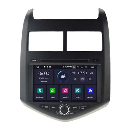8" Android 10.0 OS Car DVD Multimedia GPS Radio System Player for Chevrolet Aveo / Chevrolet Sonic / Holden Barina 2011-2014
