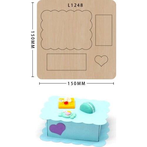 Diy Decorate Knife Mold Wood Decoration Metal Craft Items Dies New Arrivals Suitable For Sizzix Big Shot Machines