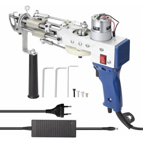 Electric Carpet Tufting Weaving Machine Flocking Device Industrial Embroidery Tool Cut-Pile Loop-Pile Knitting Equipment